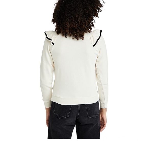 Industry Ivory 100% Cotton Women Sweatshirt M - Picture 5 of 15